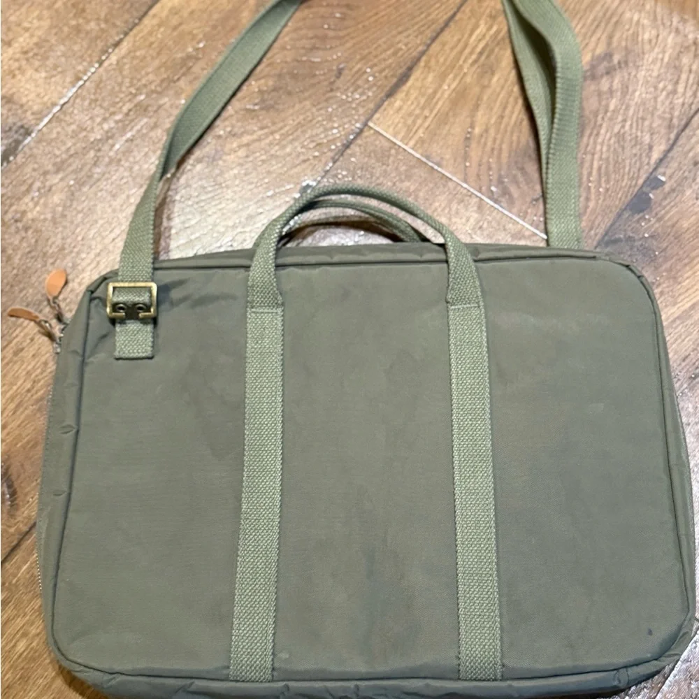 Vintage Surplus Boeing Laptop Olive Green Bag